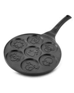 MegaChef Fun Animal Design 10.5 Inch Nonstick Pancake Maker Pan with Cool Touch Handle